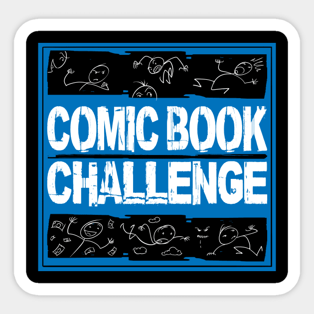 Comic Book Challenge Sticker by Rick714